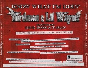 Birdman ft Rick Ross & T-Pain - Know What I'm Doin (Promo) (2006) Birdman ft Rick Ross & T-Pain - Know What I'm Doin (Promo) (2006)