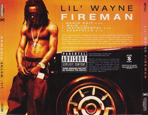 Lil Wayne - Fireman (Promo CD) (2005) Lil Wayne - Fireman (Promo CD) (2005)