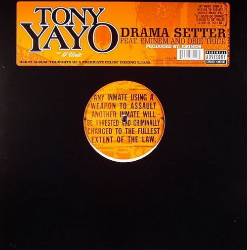Tony Yayo ft Eminem Obie Trice - Drama Setter (Promo CD) (2004) Tony Yayo ft Eminem Obie Trice - Drama Setter (Promo CD) (2004)