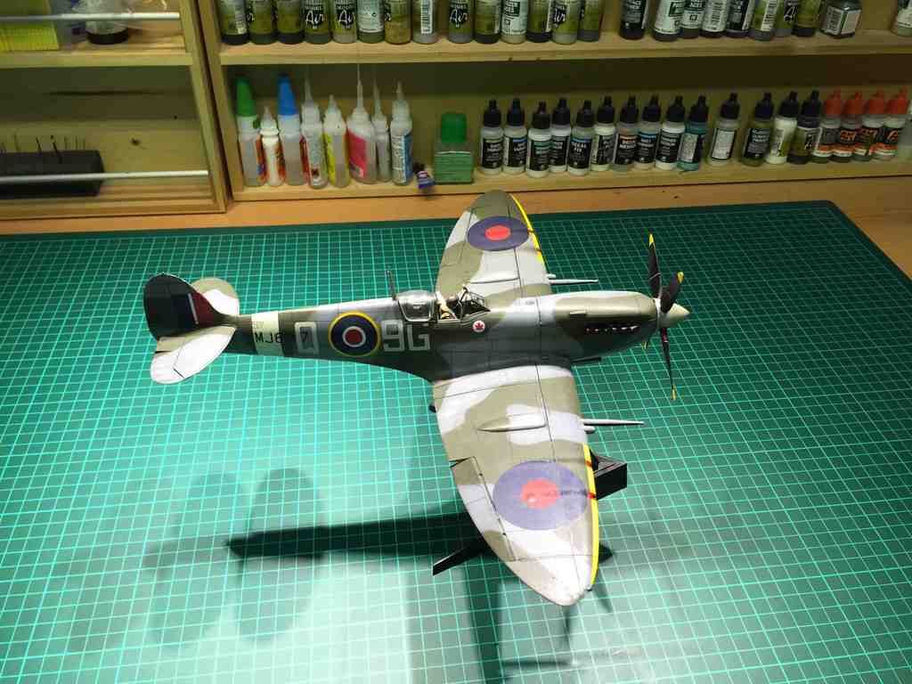 1 32 Supermarine Spitfire Mk 1xc Tamiya Ready For Inspection Large Scale Planes