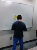 Pin the hat on the scarecrow