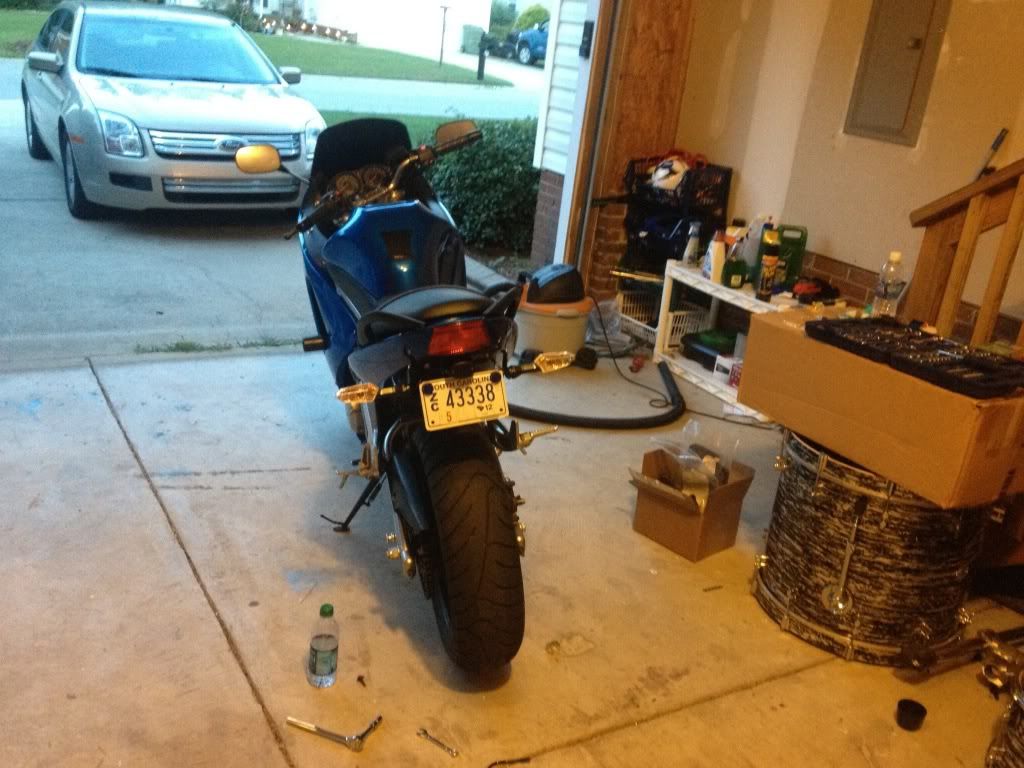 My DIY fender eliminator Kawasaki Motorcycle Forums