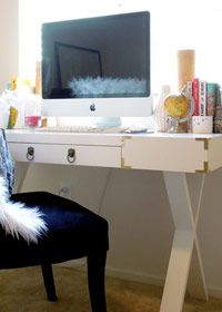 DIY Campaign Style Desk