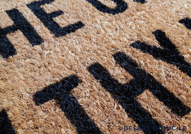 Diy Keep The Change You Filthy Animal Doormat Desert