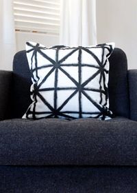 DIY Lattice Check Pillow Cover Knockoffs