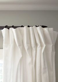 DIY Pipe Curtain Rod