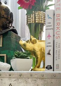 DIY Pyramid Stud Vase