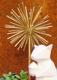 DIY Spiked Sculpture
