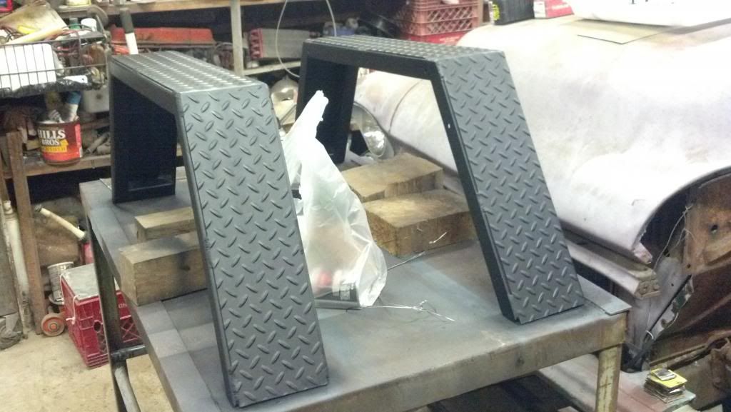 Square Tube Fender Flares for YJ