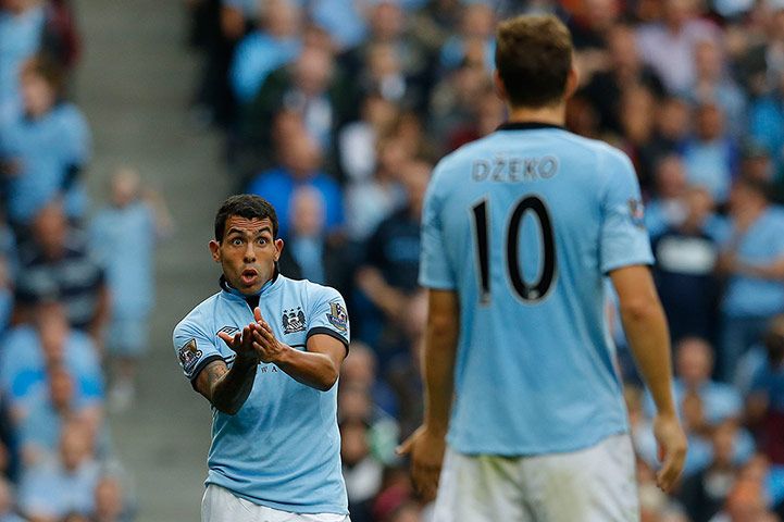 Карлос Тевес и Эдин Джеко