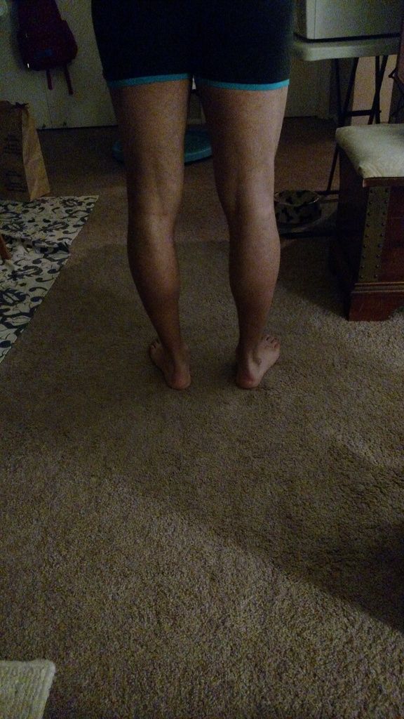 Before & After Calves Progression (Natural Lifter)