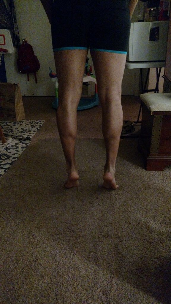 Before & After Calves Progression (Natural Lifter)