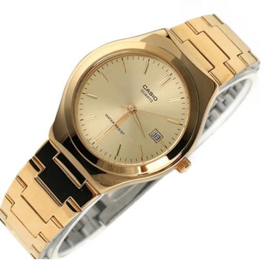 casio watch men's gold