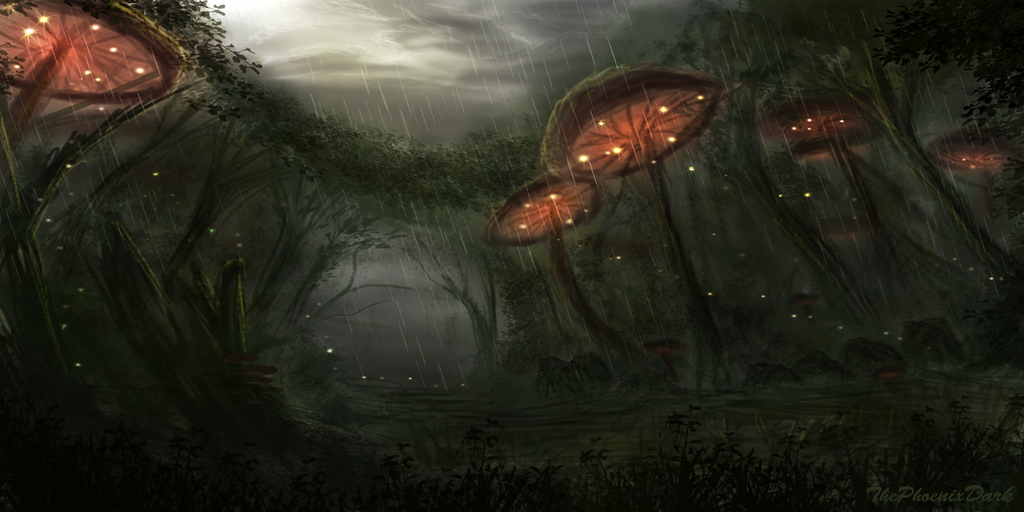 mushroom_forest_by_thephoenixdark-d5bb1j