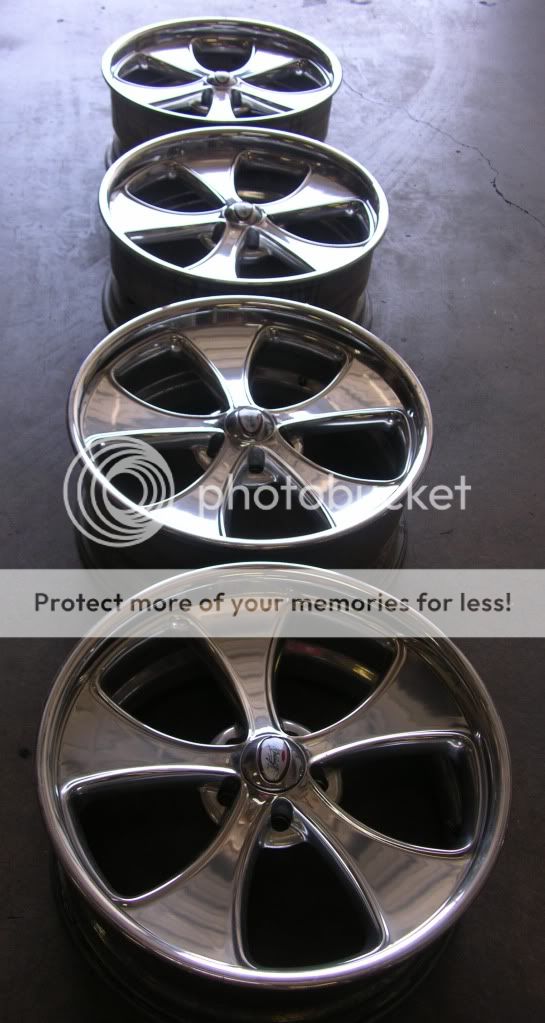   Coddington Magneato Wheels 20 x 8.5, 5 on 4 1/2 / 5 on 115 Polished