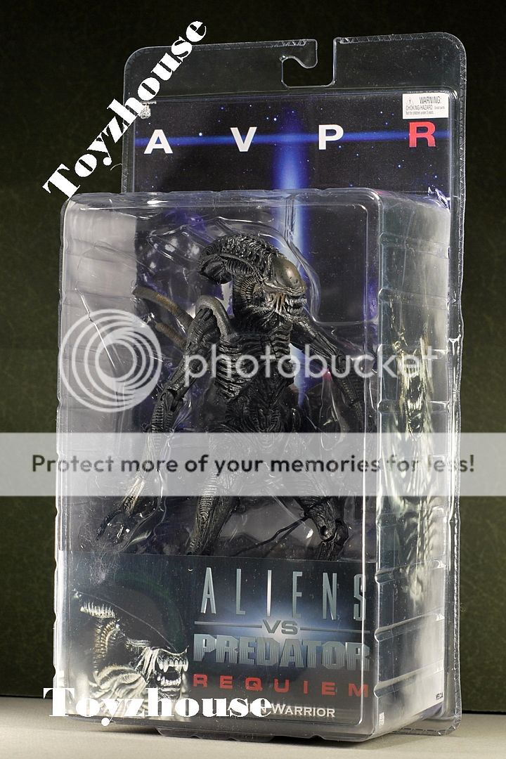 NECA AVP Requiem Alien Warrior 9 Figure NEW  