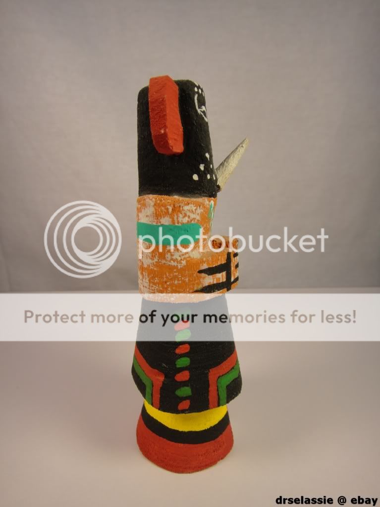 Kachina Doll Native American Hopi Ko Ko Pelli Pooley Carving  