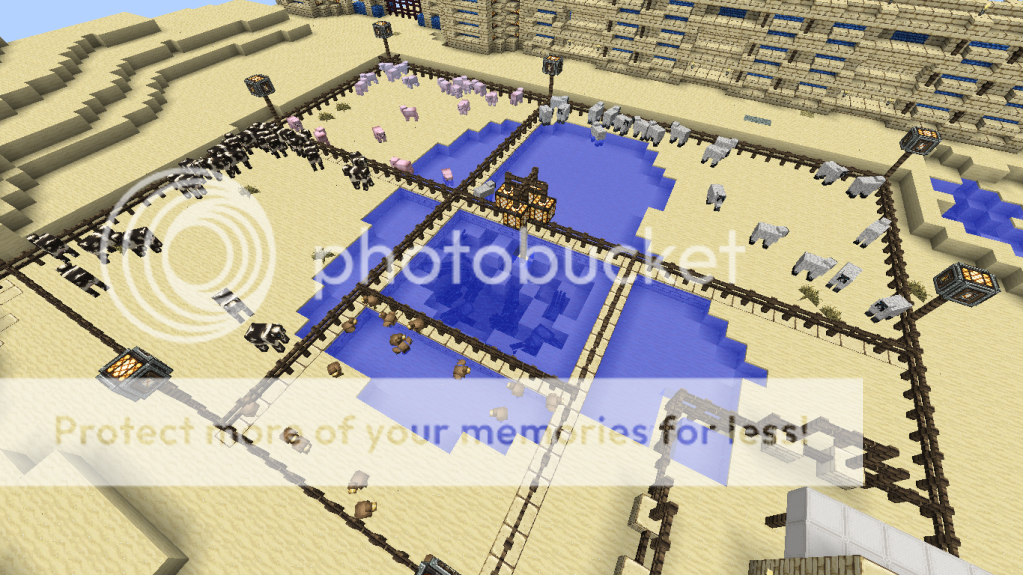 desert city map minecraft