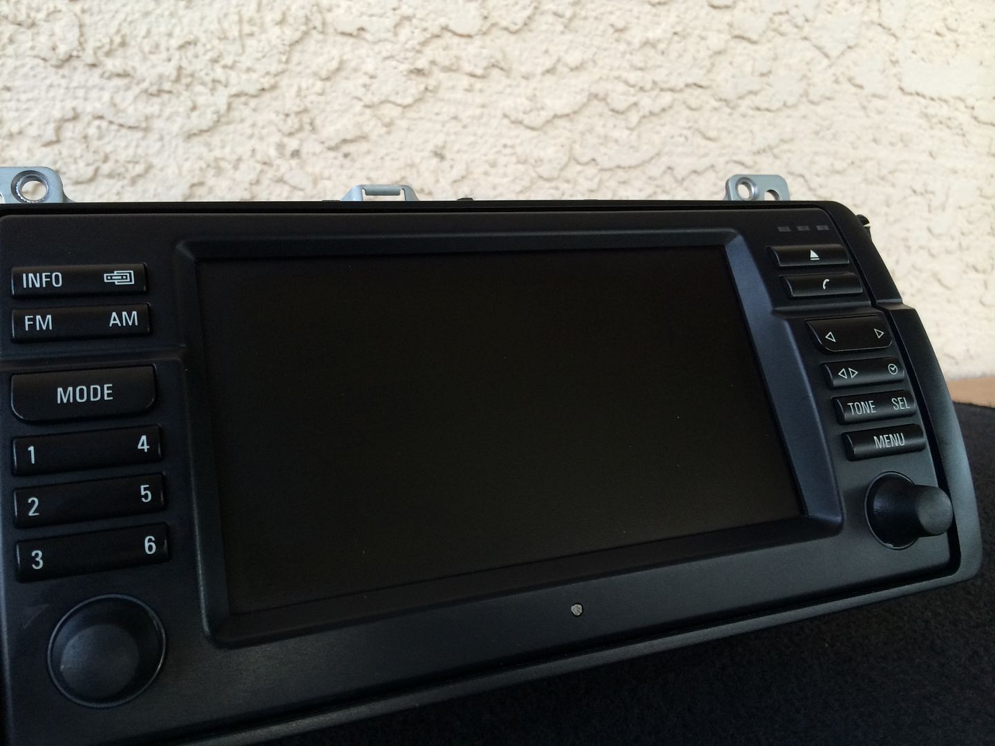 bmw e46 m3 cd head unit screen navigation gps audio am